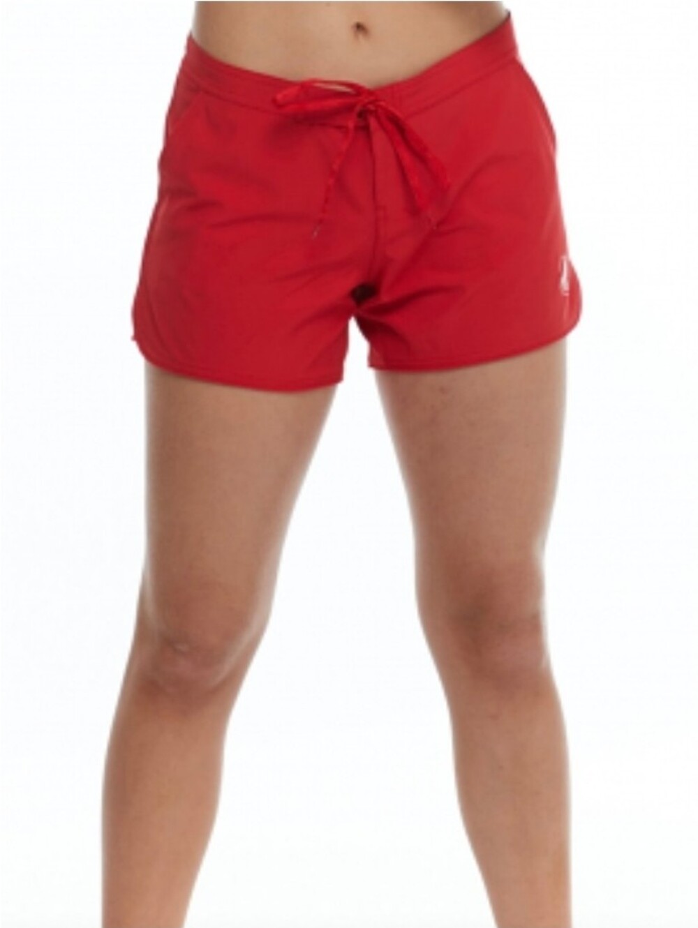 Body Glove Women's Smoothies Black's Beach Solid Vapor Boardshorts Red Large